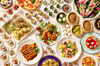 からだがよろこぶユインチ ランチブッフェ！