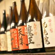 金沢のおいしさに触れられる食事を引き立てる、厳選酒