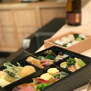 越味弁当
若狭牛弁当
鰻弁当
季節のじゃこ
その他ご予算に合わせてお作り致します。