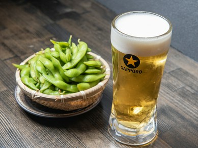 明日への活力が湧いてくる。お店のイチオシ『サッポロビール』