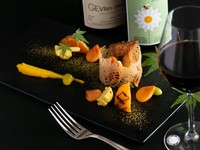 フランス産鴨のフォアグラを使用。贅沢なご馳走『季節のフォアグラ料理　秋バージョン』