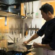 レストランで取り扱う食材等に携わる方々へ感謝しながら