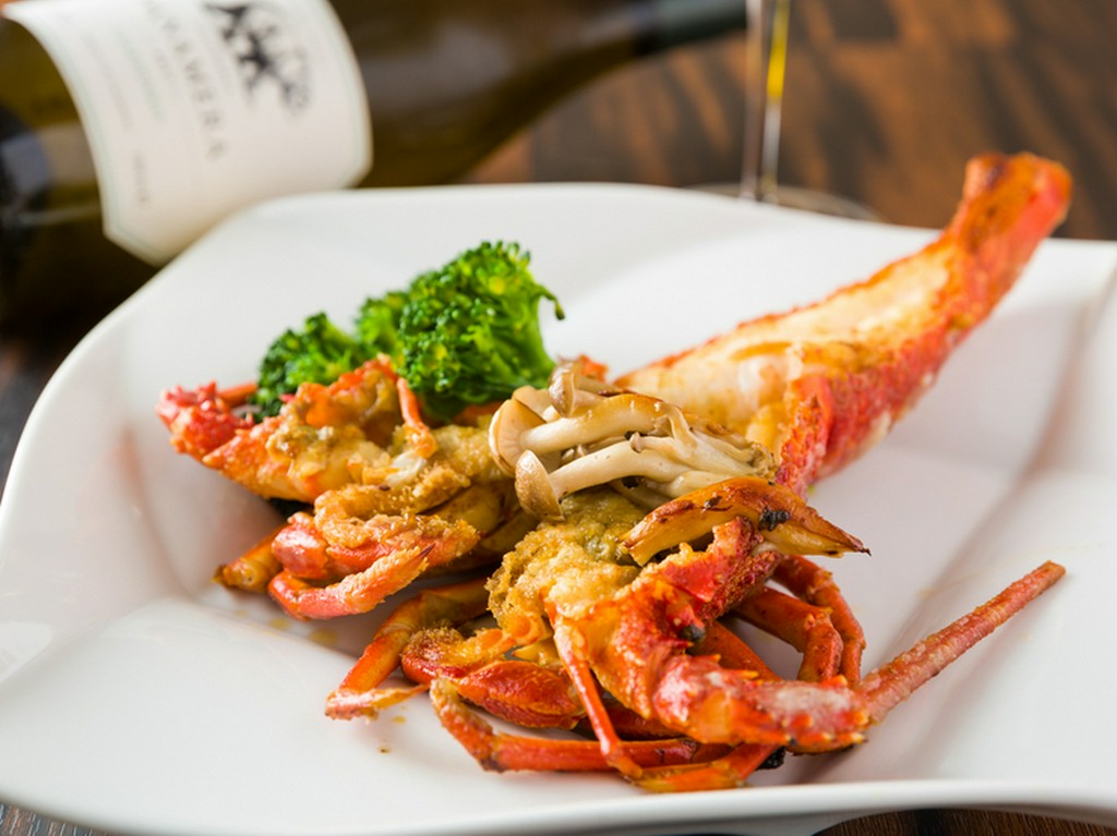 伊勢海老のグリエ