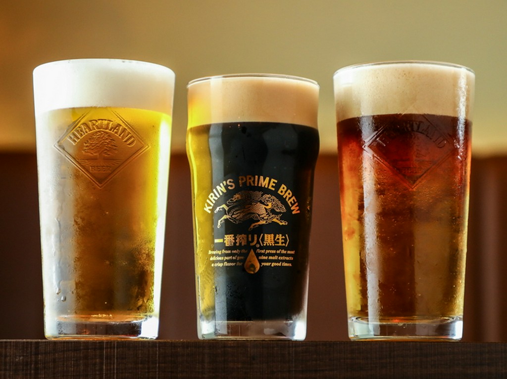 クリーミーな泡と喉越しの良さを味わうオリジナル生ビール