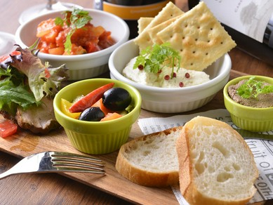 前菜5種盛り合わせ