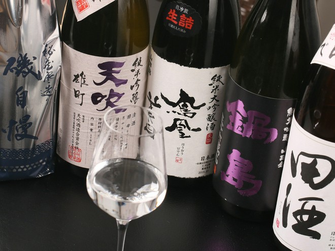 日本酒にこだわっている