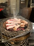 脂ののった美味しい部分。
羊は実は脂身が一番美味しいんです。