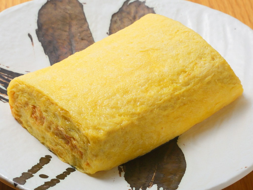 1日限定10本。ボリューミーな『だし巻たまご（ハーフ）』