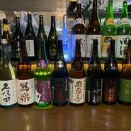 各種日本酒リスト充実してます！