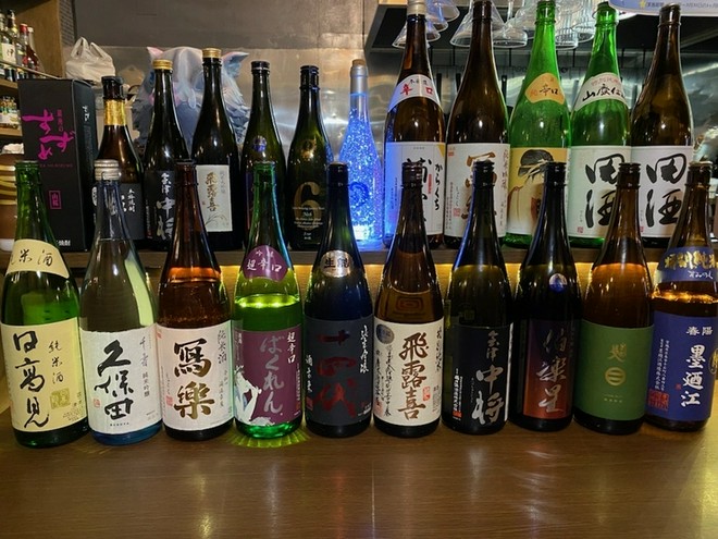 日本酒にこだわっている