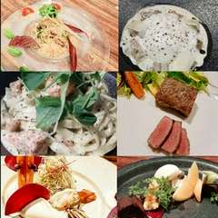旬の食材を盛り込んだコースでございます。1品1品手間隙かけたお料理をごゆっくり堪能して頂ければ幸いです