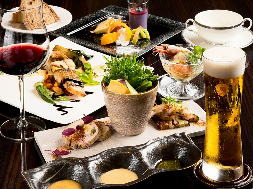 岩手の新鮮素材が盛りだくさん、大満足のオススメコース『シャーンス ～幸運～』