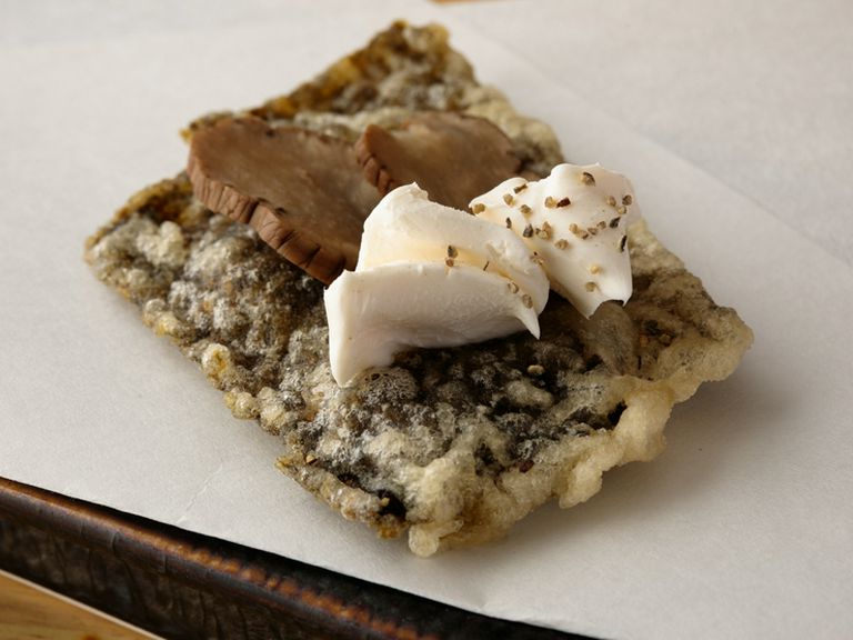 いぶりがっことクリームチーズのカナッペ(1ケ)