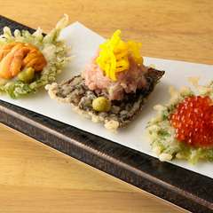 素材の味を楽しめる天ぷらは、さまざまな味をセレクトしてみて