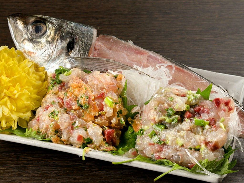 なめろう　味噌・塩