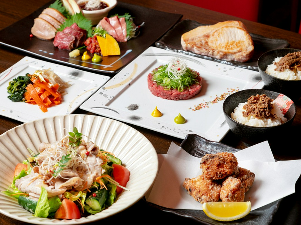 希少な京都産黒毛和牛をさまざまな料理で味わえる