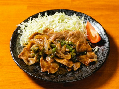 お酒のお供にもピッタリ『しょうが焼き』