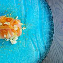 『ちよひめ、生ハム、リコッタカプラ』