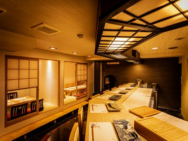 店主の技を望める特等席