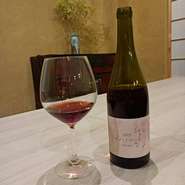 ワイン　国産中心に御用意しております。
深川ワイナリー、ココファーム、アルカンヴィーニュ