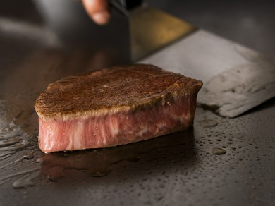 ここでしか食べられない、希少な黒毛和牛の『特選宮古牛フィレ』