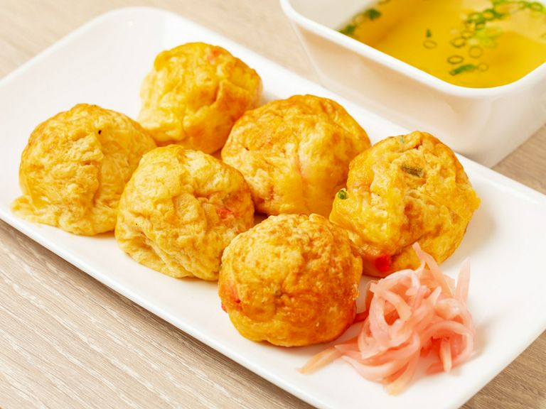 たこ焼きと明石焼きの良いとこ取り！　『明石焼風たこ焼き』