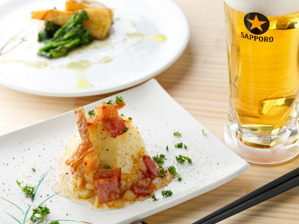 手描きのアラカルトメニューは、新鮮な驚きがいっぱい