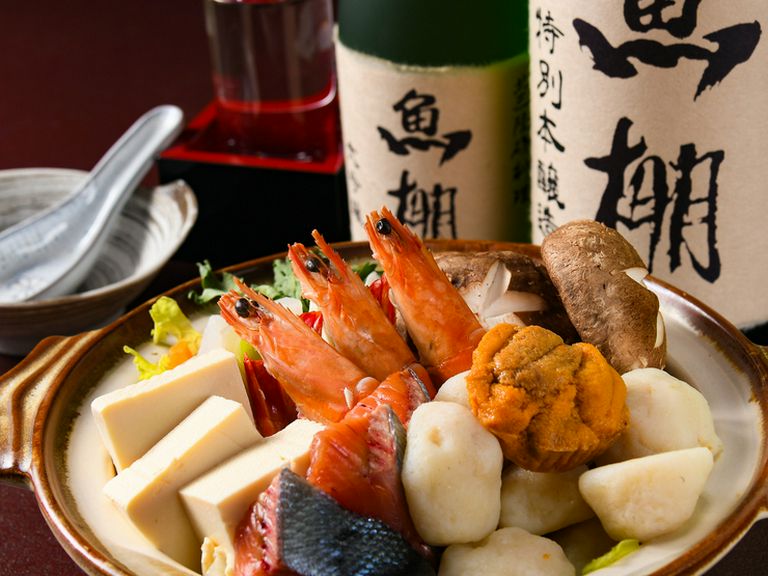 さまざまな食べ方でうにを堪能。冬場にいただくうに鍋は絶品