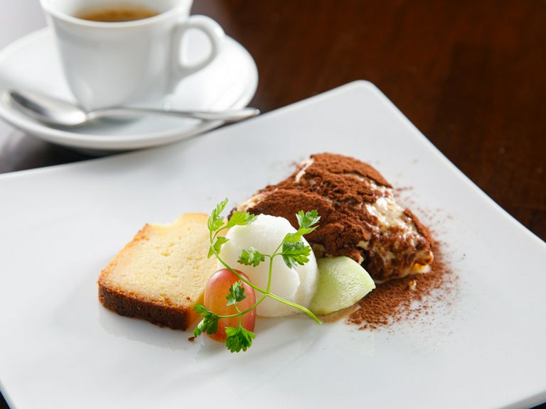 幸せな気分に浸れるデザート三種。スイーツ好きが大満足