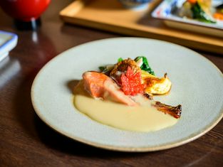 Nagaragawaseiryuhoteruiroritonihonryorishofuankyunagaragawanosato