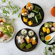 『季節会席　清流（ランチ限定）』のランチタイムだからこそ提供できる、お得な会席料理