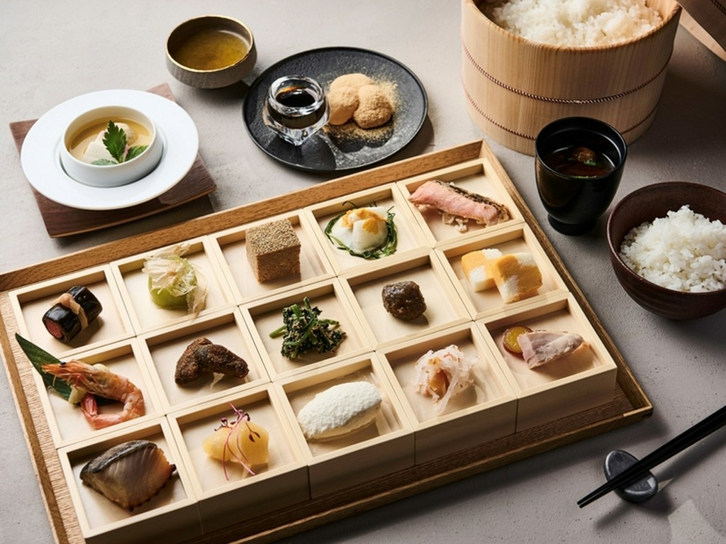 松風庵の鉄板焼でご用意するスペシャルコース。
