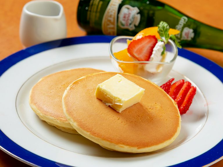 甘すぎない幸せ。フワフワしっとりの『ホットケーキ』