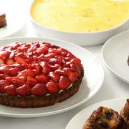 メイン・デザート それぞれお好きなものをお一つずつお選びください。