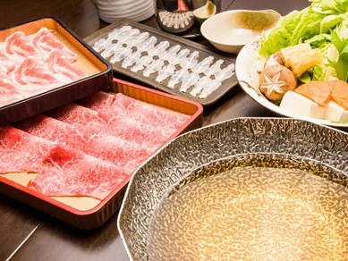 他ではなかなか味わえない！　自慢のだしで食す『だししゃぶ』