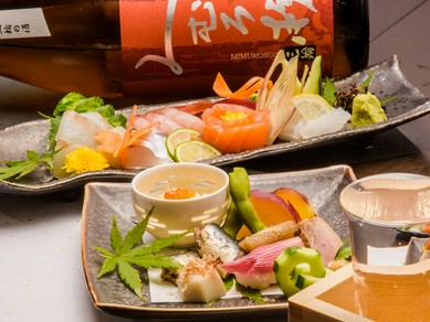 料理によく合う日本酒・焼酎が充実！希少な銘柄に出合えることも