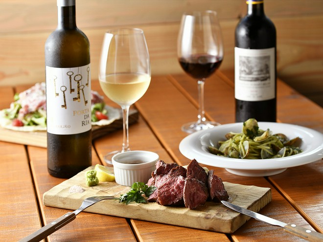 ワインにこだわっている