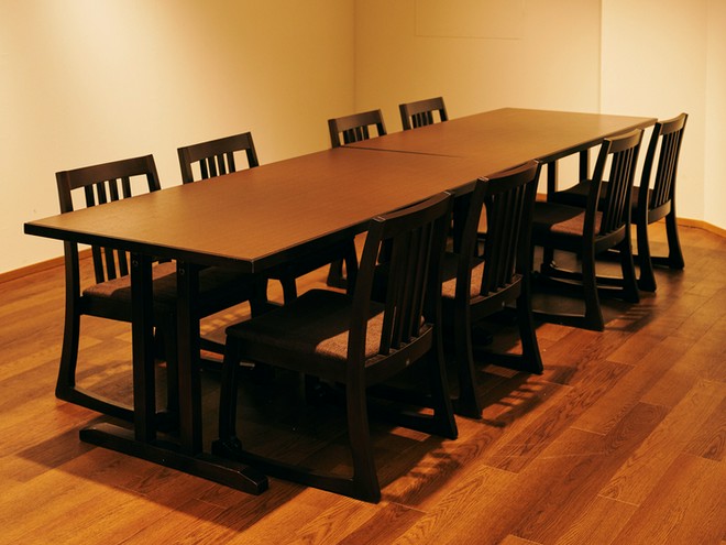 少人数で予約できる個室がある