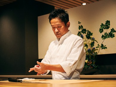 料理人の技を望める特等席