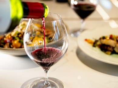 ワインにこだわっている