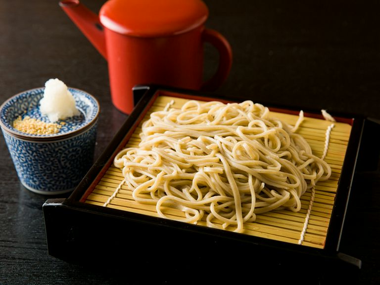 名物！辛味大根でいただくことで蕎麦の香りを楽しめる『親方の手打ちそば』