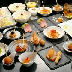 多彩な味わいを満喫できる。こだわりの自家製ソースでいただく『コース』