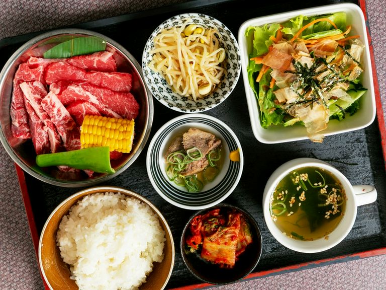 お肉の種類の変更も可能な『あんしん焼肉ランチ』