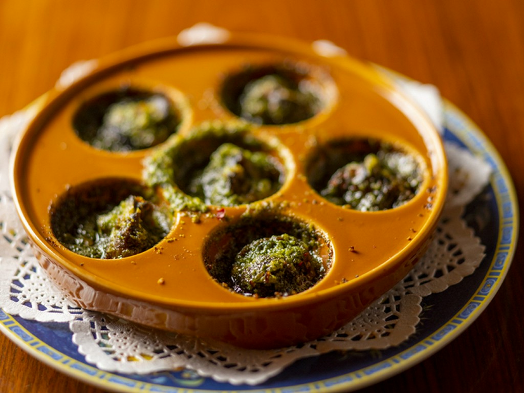 ブルゴーニュ産のエスカルゴ