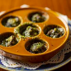 ブルゴーニュ産のエスカルゴ