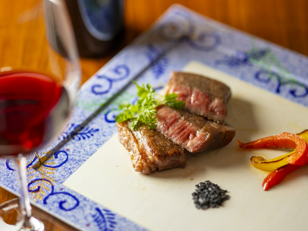 天野ファームさんの白老牛ステーキ