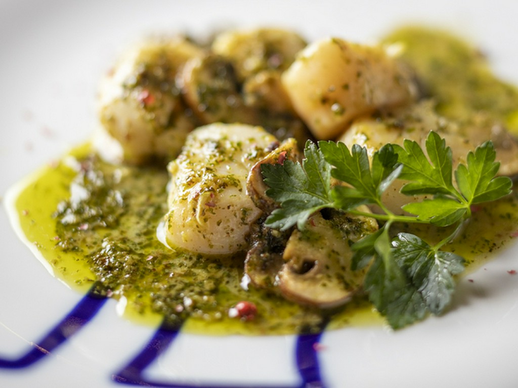 道産ホタテのブルギニヨン