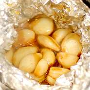 灼熱のニンニク