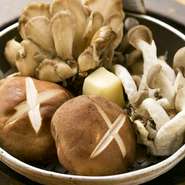 原木しいたけバター