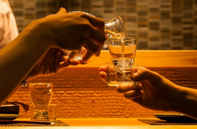 日本酒にこだわっている